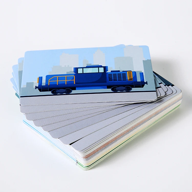 Printing High Quality Plastic Children Flash Card Phonics Educational Kids flashcards