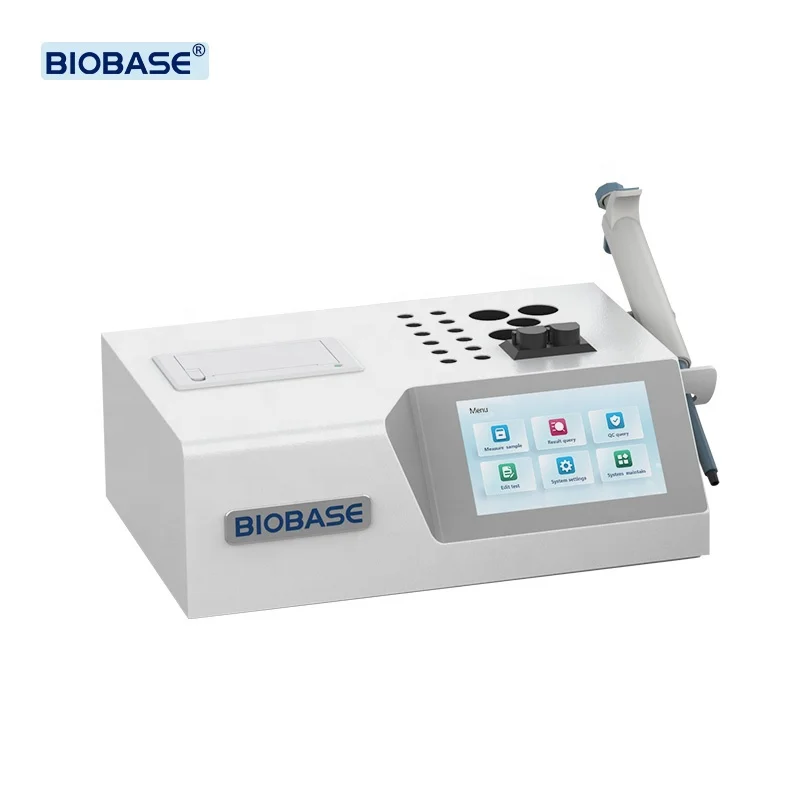 BIOBASE China Blood Coagulation Analyzer with 20,000 results storage Blood Coagulation Analyzer for hospital and lab