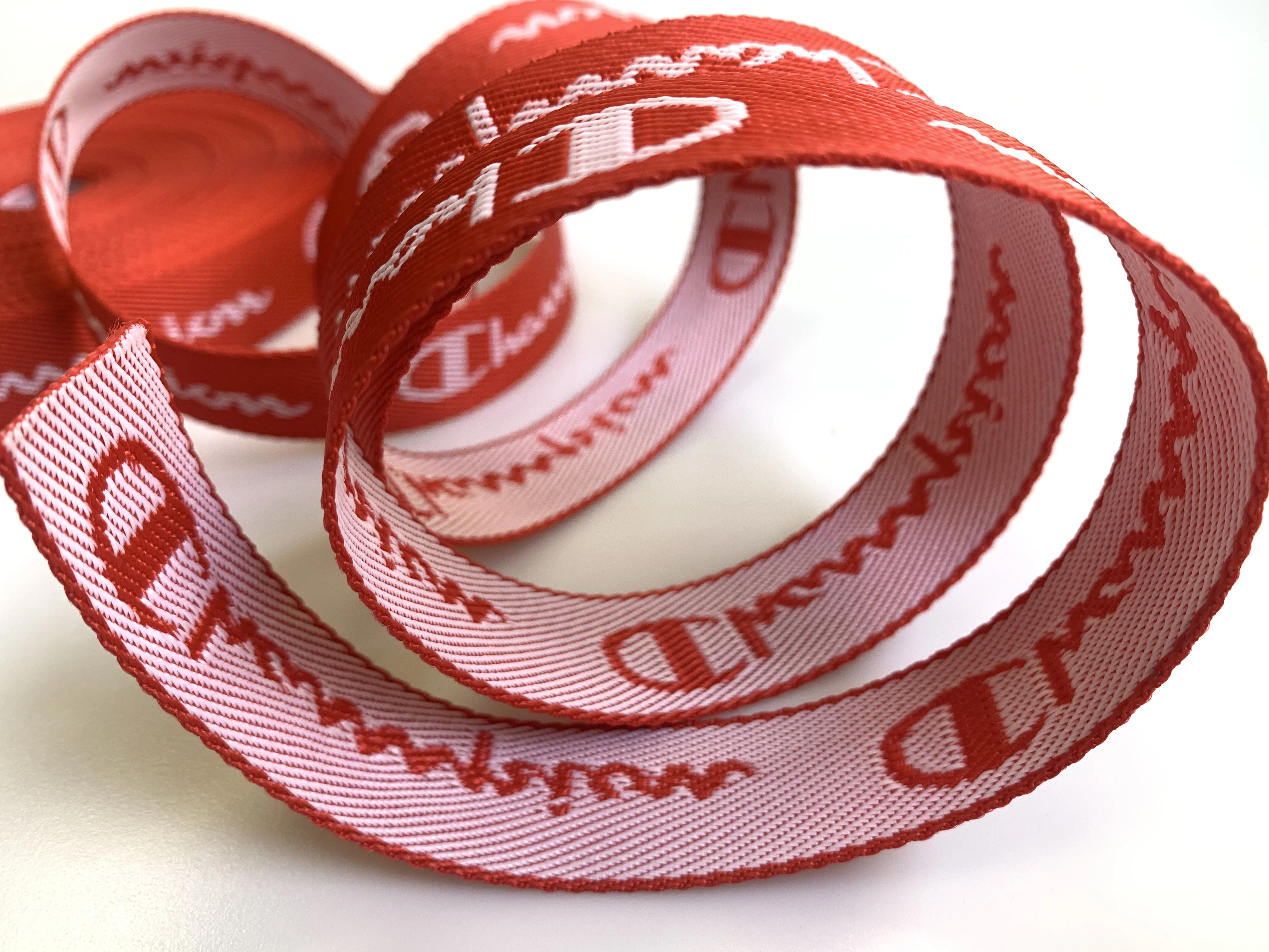 Safety Belt Webbing Pp Webbing Binding Fashion Pp Jacquard Webbing Strap for Luggage High Strength