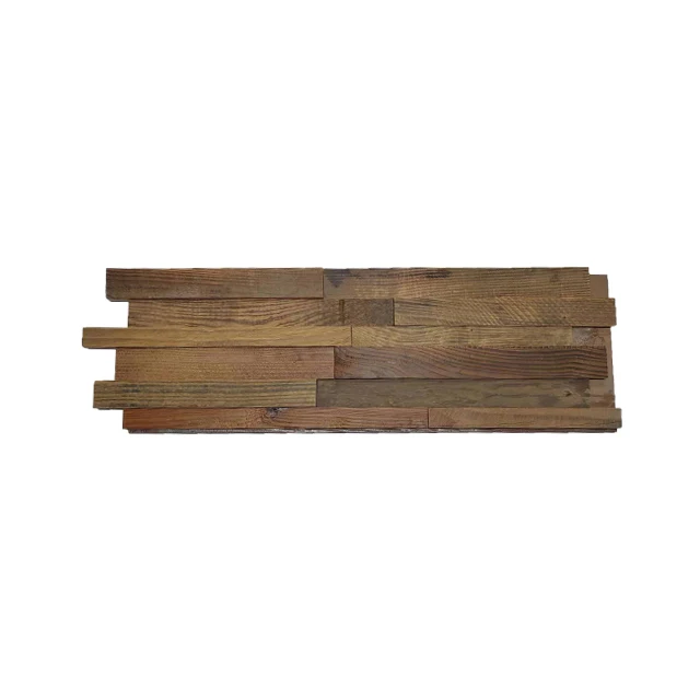 KASARO Decorated Indoor Solid Wood 3D American Walnut Wall Panel 3d Solid Wood Wall Panel