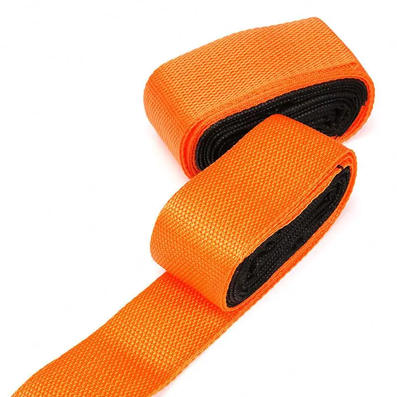 Moving Straps 2-Person Lifting and Moving System Adjustable Shoulder Lifting Carrying and Moving Straps Easily Move Lift Orange