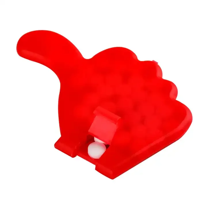 Factory Supply Mint High Quality Low Price Mint Candy Thumb Shape Plastic Boxed Mint