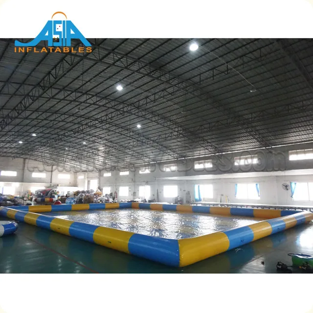 Оптовая продажа, двухцветные надувные бассейны 20x15x0,65 м, для большого семейного использования