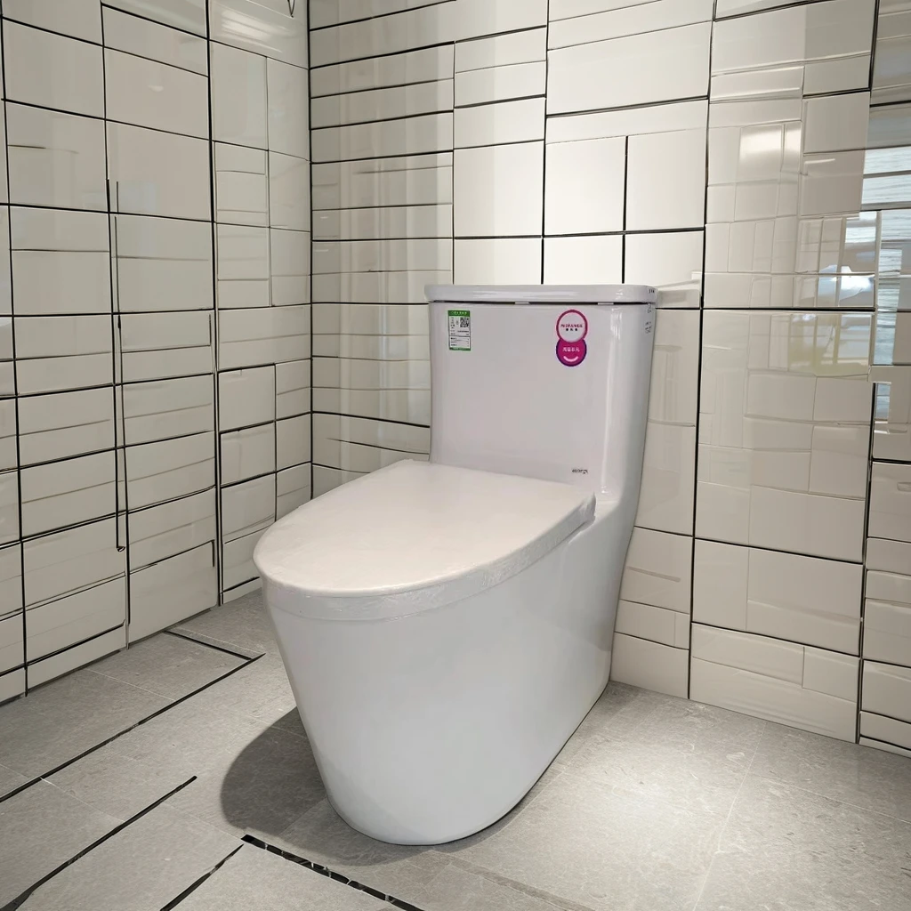 Large Diameter Modern Design Wall-Mounted Ceramic Toilet Water-Saving Household Urinal with Siphon Deodorant Pump for Hotels