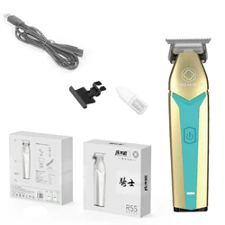 2023 New Arrival Hair Clipper set pemotong rambut cordless Hair trimmer R55 barber clippers set for men