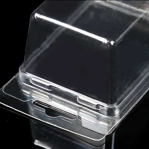 Hardware accessories transparent plastic clamshell box screws nails packaging blister boxes