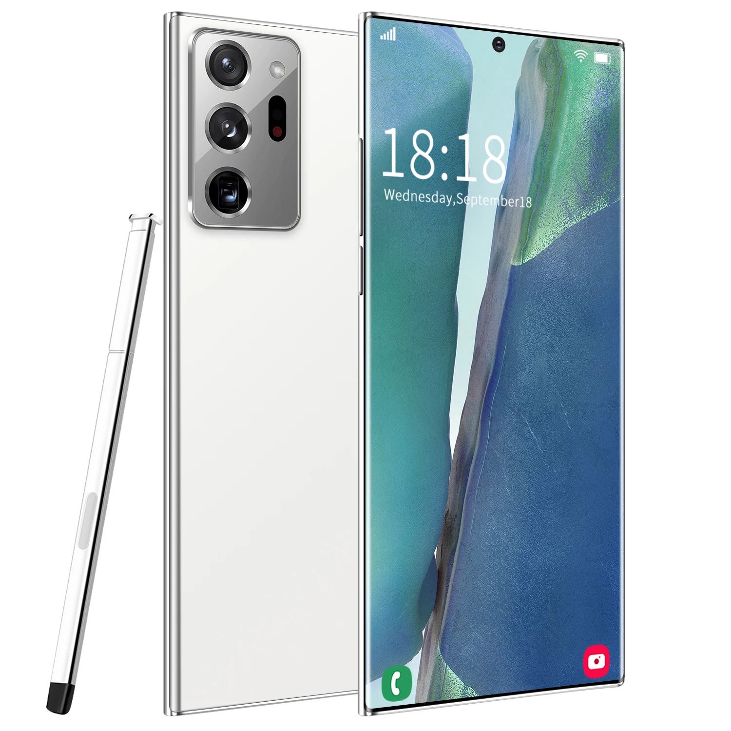 
android phone mobiles 6.9 inch Note20 U+ Smart mobile phones android 4g with Pen Telephone 8GB+512GB 