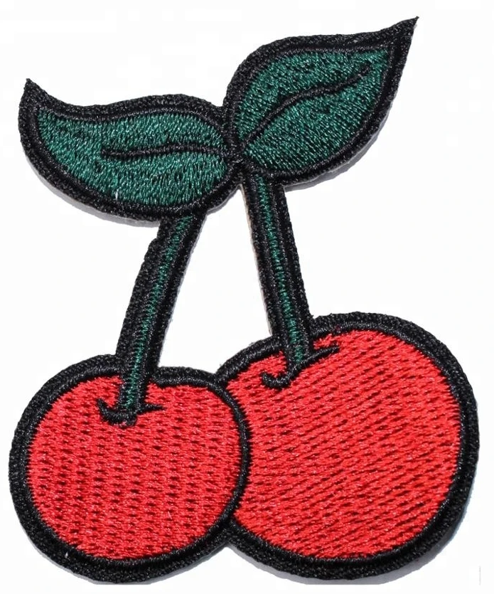 Custom iron on badges high density flower patch letters personalized logo embroidered letters 3D sew on embroidery patch