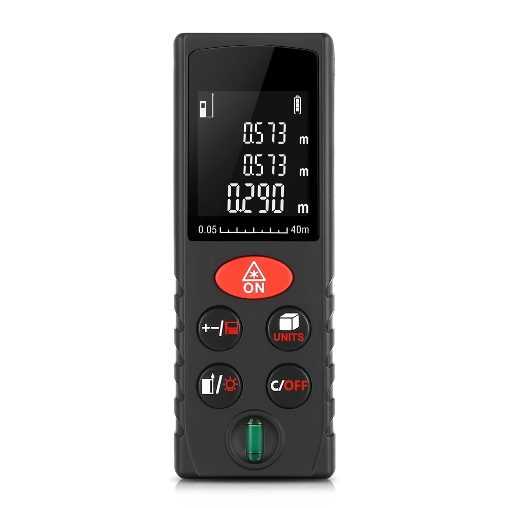 40 meters High Precision Portable Laser distance meter