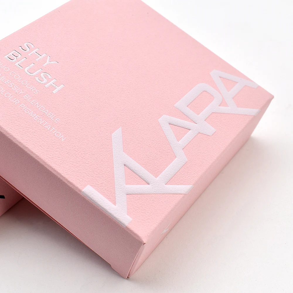 Custom Print Cosmetic Makeup box Embossing Foil Gold Sliver Special Paper Skin Cream Face Cream Gift Cosmetic Packaging Box