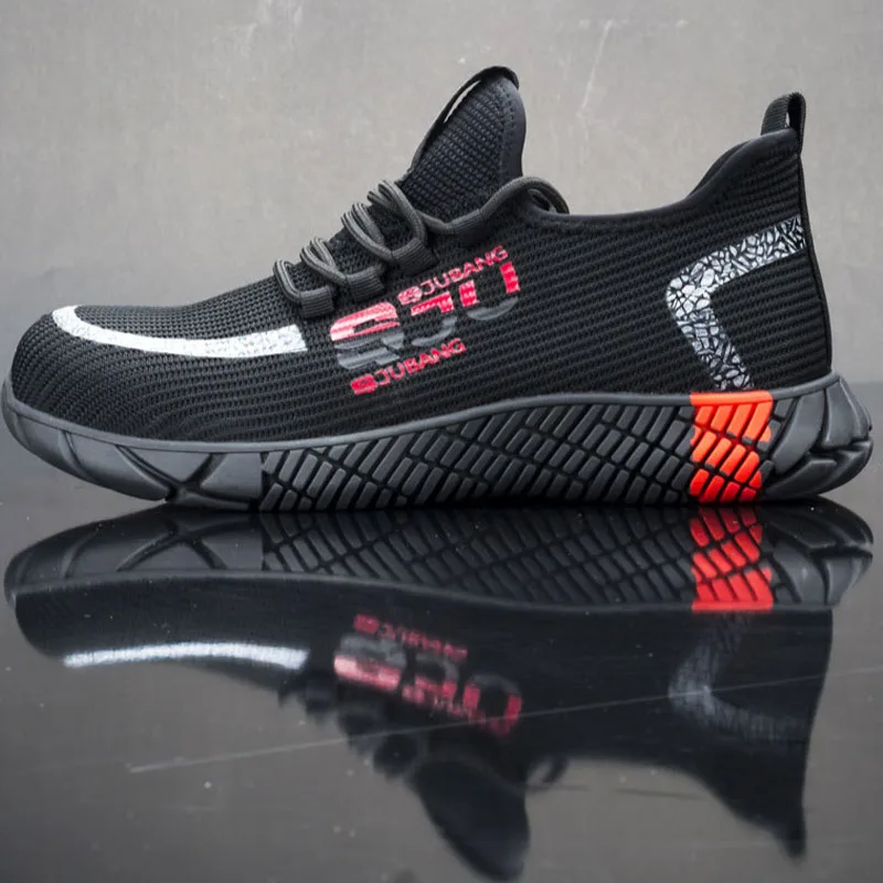 
2020 new good prices chemical resistant light weight hammer summer custom Reflective low ankle safety shoes s3 