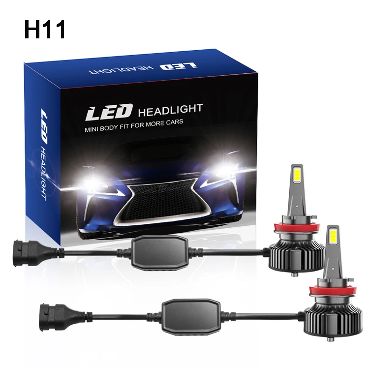  Spare parts 80W 16000LM waterproof led headlights hb3 h7 headlamps h4 sportlight 9012 5202 h16 car smart light