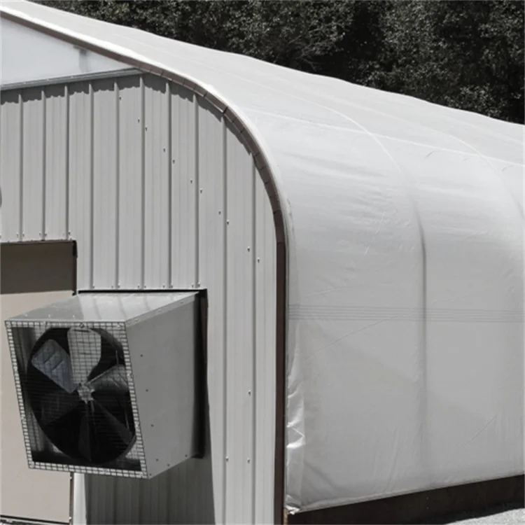 Hemp plants growing inner shading system blackout automatic control light deprivation greenhouse for medical planting