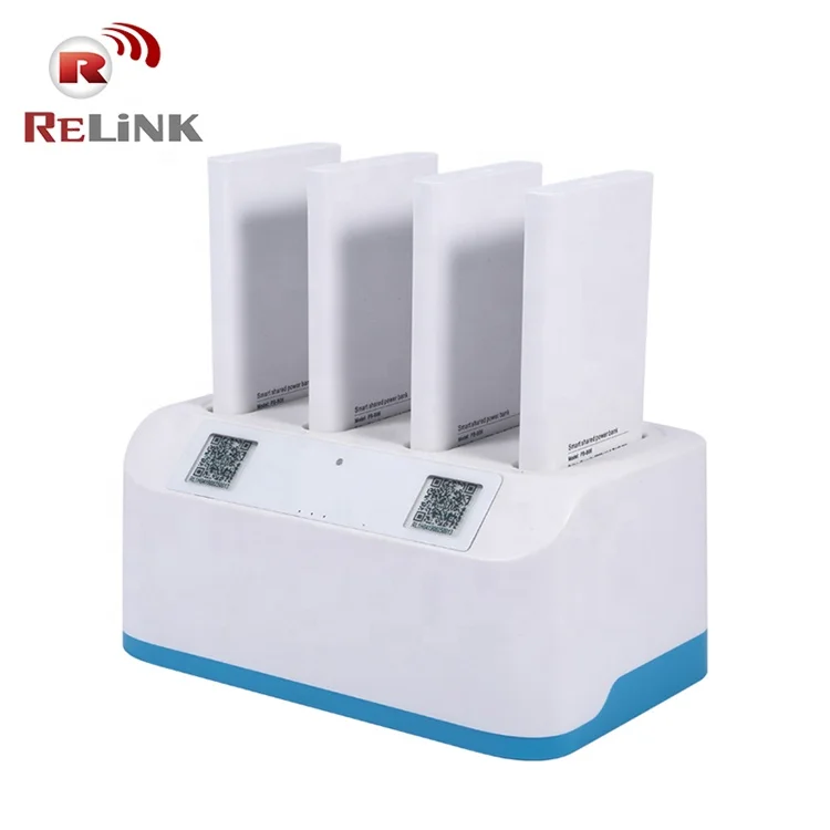 Smart Phone Rent External Battery Pack Sharing Mobile Charger Kiosk Power Bank Charging Station