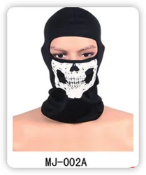 LINGSHANG multifunctional 100% polyester Printing Outdoor Sports Face skull mask hat bandana