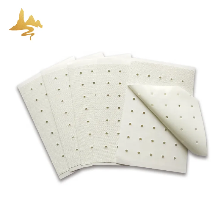 Hot & Cold Packs Customized 7x10cm Double-Sided Cotton Fabric Herbal Menthol Patches for Arthritis Joints Pain Relief