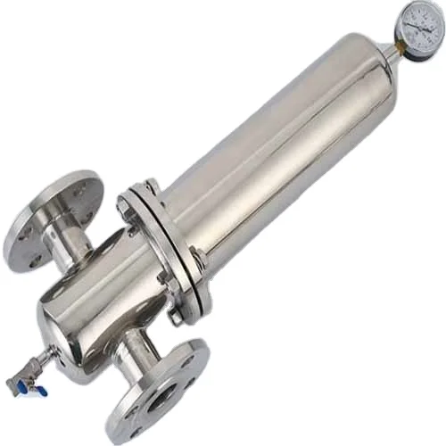 Sanitary Stainless Steel Steam Gas Air Filter Housing