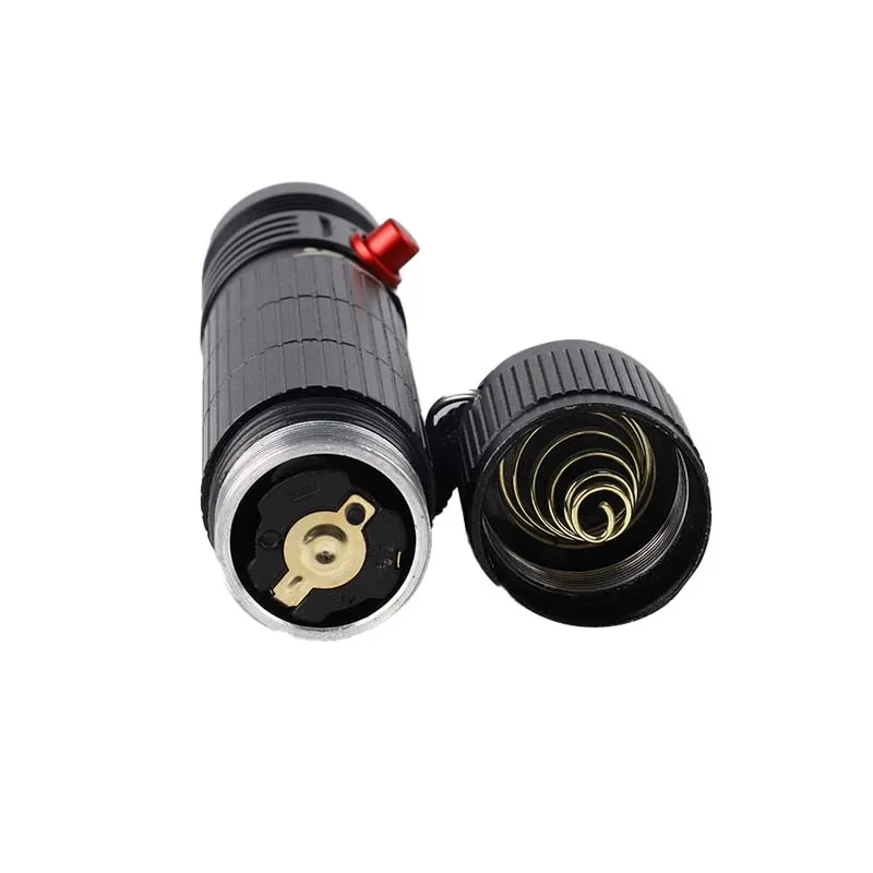 High Quality Aluminum Diving Scuba Torch Light Battery Power LED Underwater Waterproof Diving Flashlight