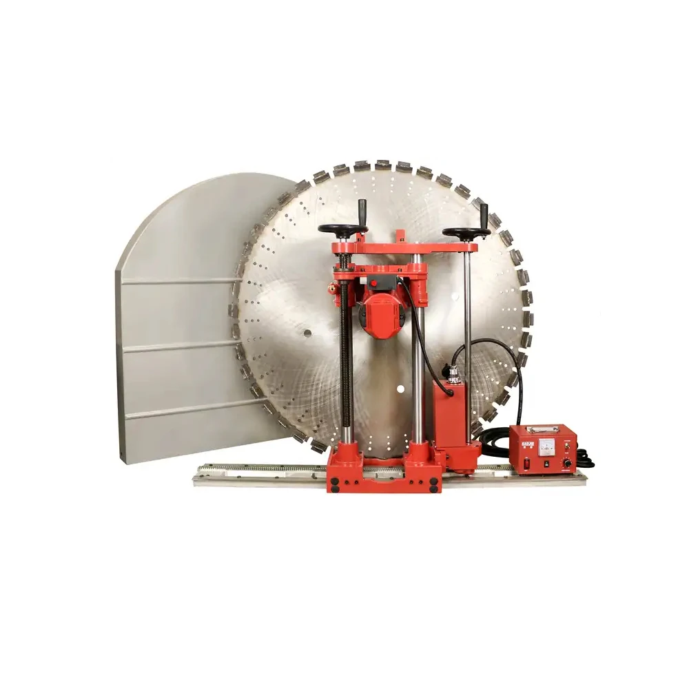800mm 1000mm 1200mm Fully Automatic Concrete Wall Electric Saw Cutter Double Motor Max Cutting Depth 520mm
