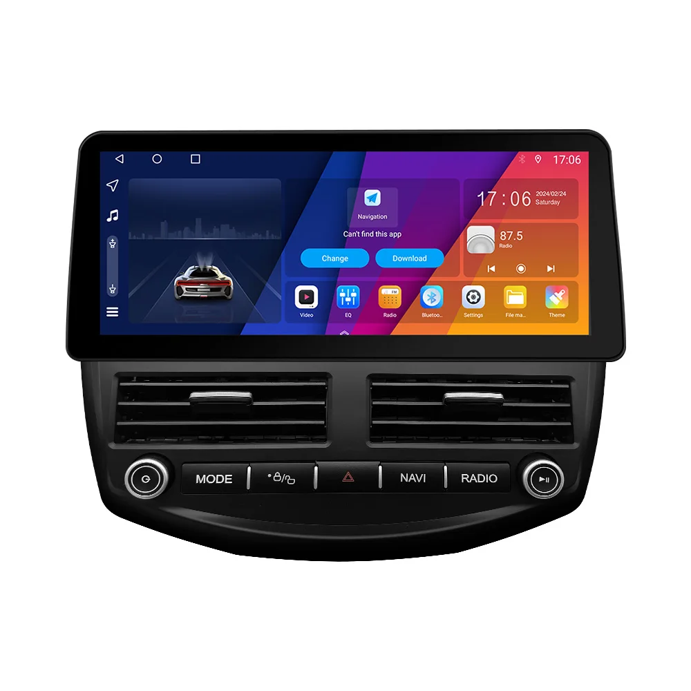 Автомобильный DVD-плеер с сенсорным экраном Android 13 GPS-навигация Carplay стерео радио для Ford Focus 2012-2018 автомобильный видеоплеер