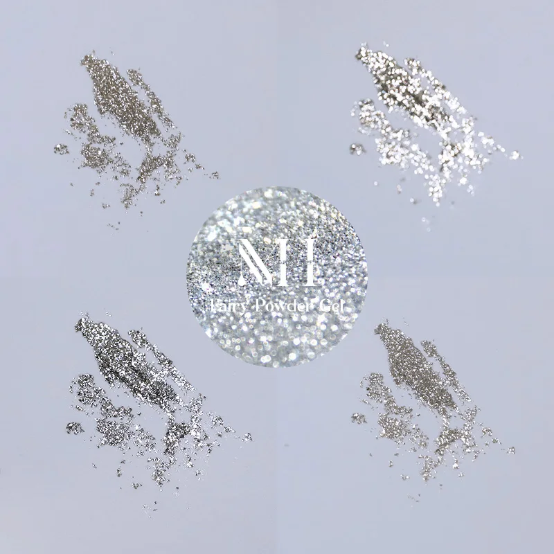 MH new design highlight fairy powder gel original manufacturer smoothies cream fairy powder gel pearl powder gel nail polish