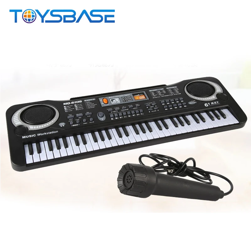 MQ-6106 Hot Selling Musical Instrument Keyboard 61 Key Electric Piano