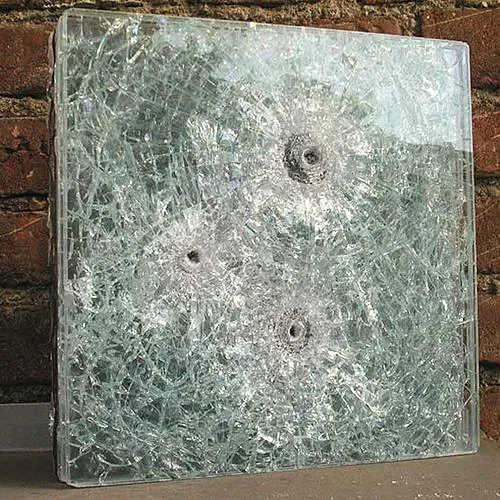 Safety Security Bulletproof Ballistic Resistant Shield Sound Laminated Bullet Proof Glass for bank