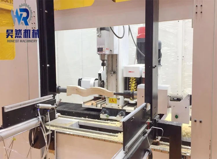 
New Electronic Components 3D wood carving machine cnc lathe baseball bat working turning router 