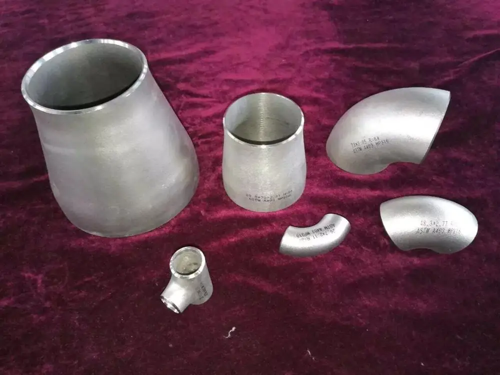 Customized BW fittings ASTM A815 WPS32750 seamless welding elbows