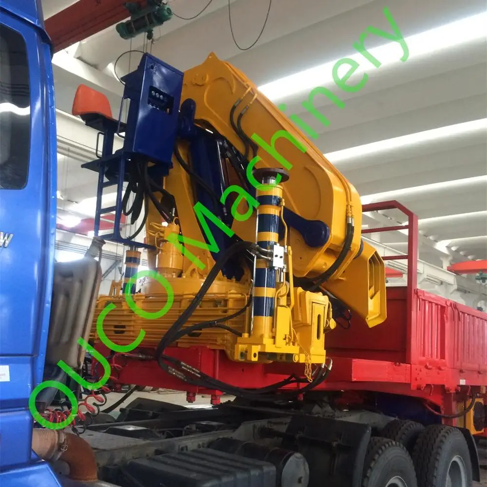 22 Ton Cormach Similar Folding Telescopic Boom Truck Mounted Crane Mobile Crane