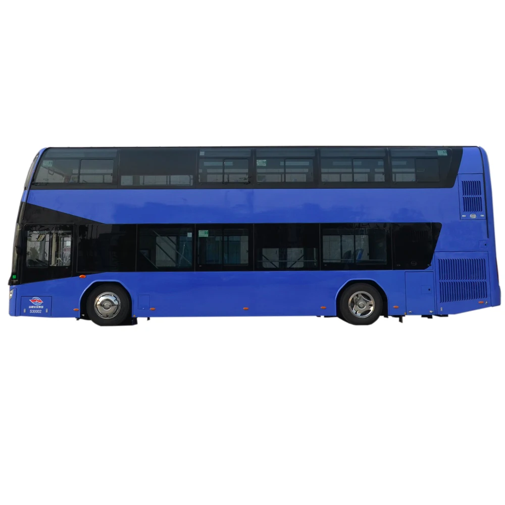  Китайский автобус модель 60-65 местного полнозакрытого двухслойного экскурсионного автобуса для