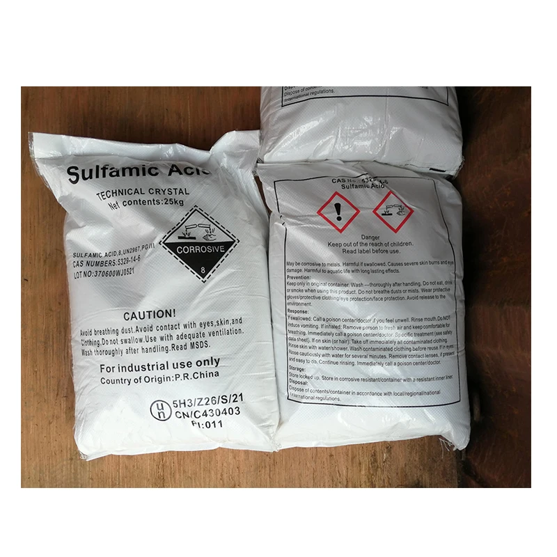 Low Price CAS 5329-14-6 Sulfamic Acid / ACS 99.5% For Cleaning Agents