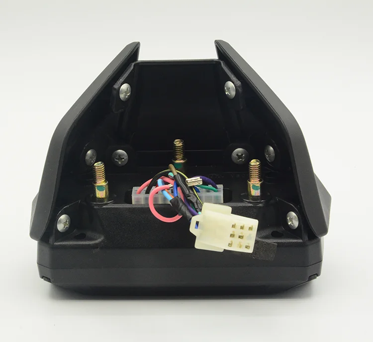 
Hot sale factory supply LED Digital Light Odometer Speedometer Tachometer Gauge Universal 12V Motorcycle Instrument 