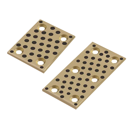 Manufacturing SFP Bearing Bushing Copper Slide Plate With Graphite