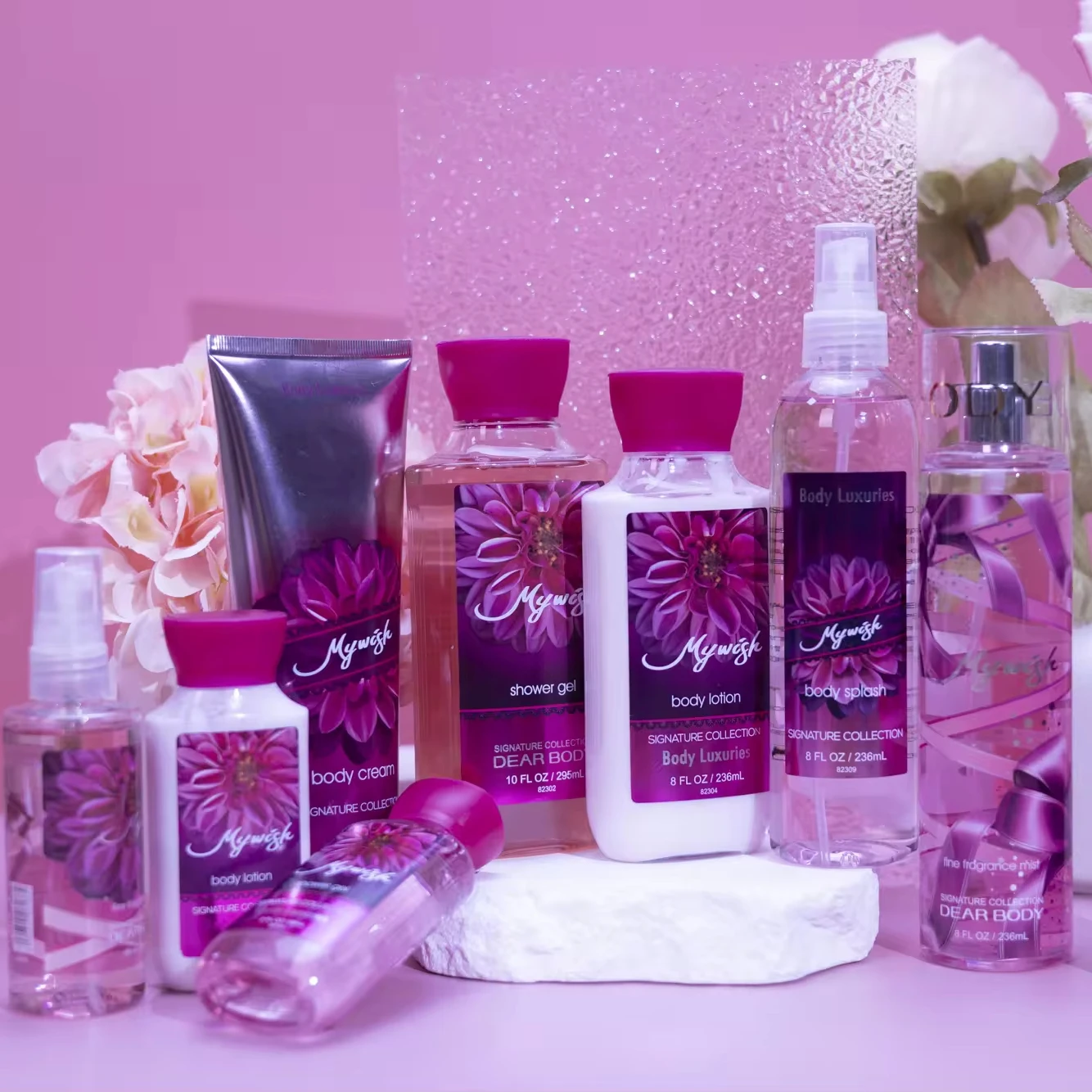 A Thousand Wishes 236ml perfumed body lotion refresh 295ml body wash