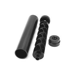 3rd Gen Single Core Monocore Aluminum 8.9'L  1.58' OD  0.4'ID  Tube 1/2x28 or 5/8x24 Solvent Trap Catch Fuel Filter Wix Napa