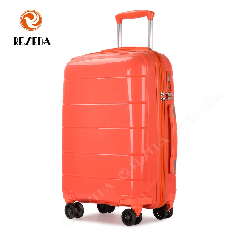 RESENA PP Carry On Valise Koffer Design Patent Trolley Bags Suitcase PP Trolley Luggage