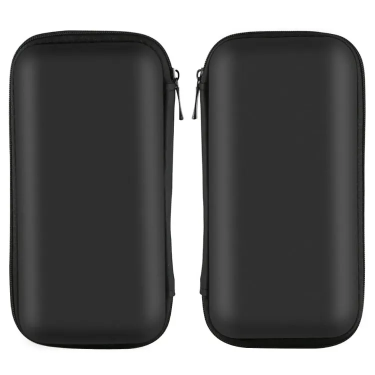 Shockproof Carrying Case Hard Protective EVA  Resistant Travel  Bank Pouch Bag USB Cable Organizer Earbuds Sleeve Zipper Wallet