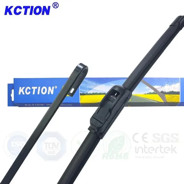 KCTION Factory High Quality Car Glass Wiper Blades Universal Front Flat Windscreen Windshield Soft for cars K-101