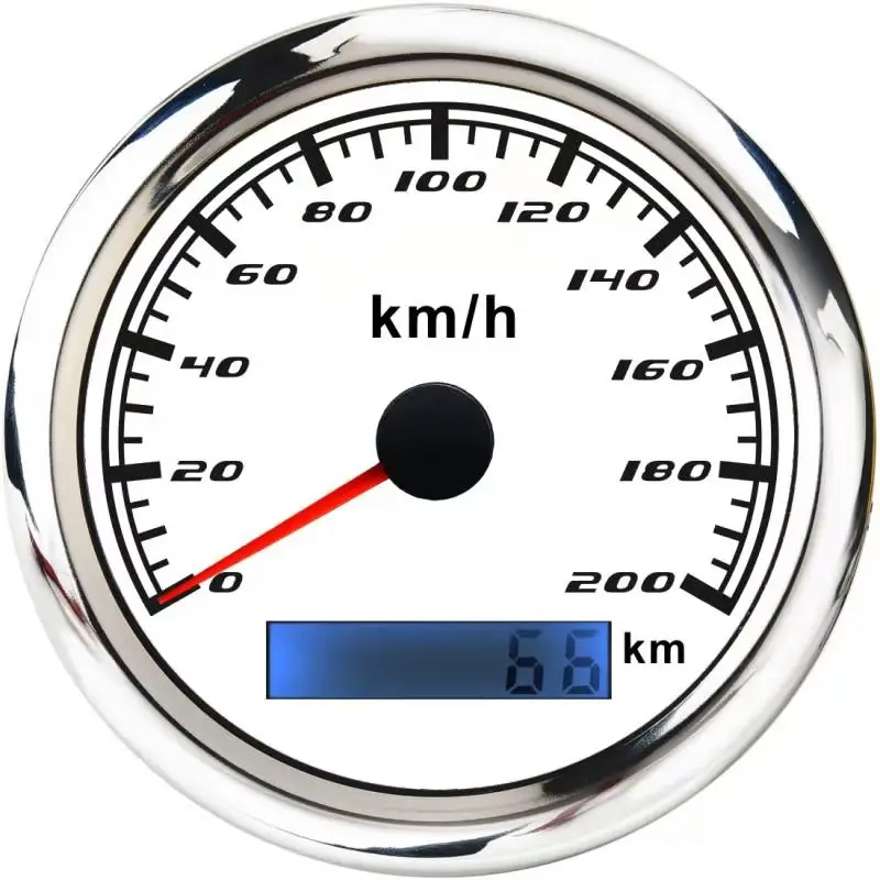 Pointer GPS speedometer for Racing car motorbike 30-200kmh mph knots
