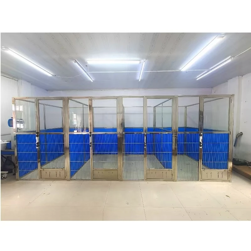 Commercial Stainless Steel Professional Boarding outdoor Kennel Cages dog kennels large outdoor