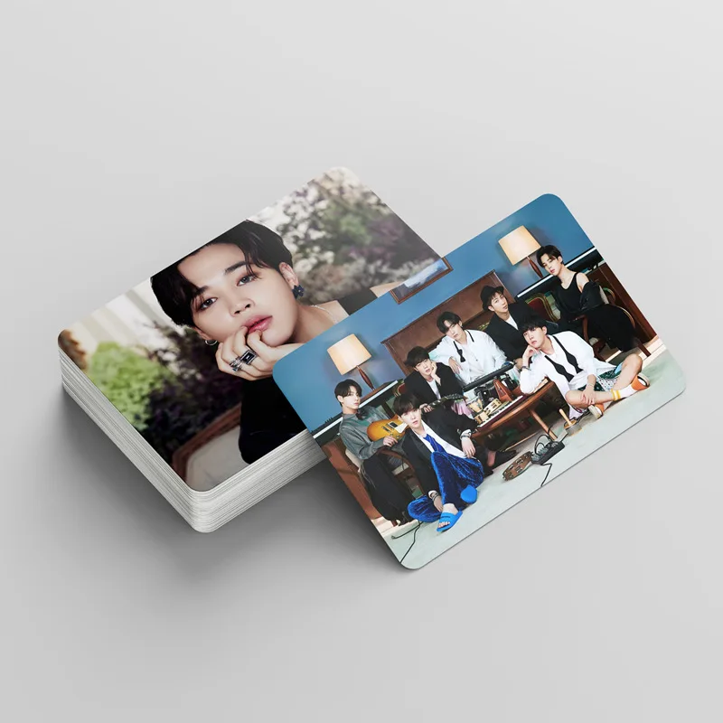 54 шт./компл. Kpop Bangtan Boys BE коллекция поздравительной бумаги сезона 2021 фотооткрытка