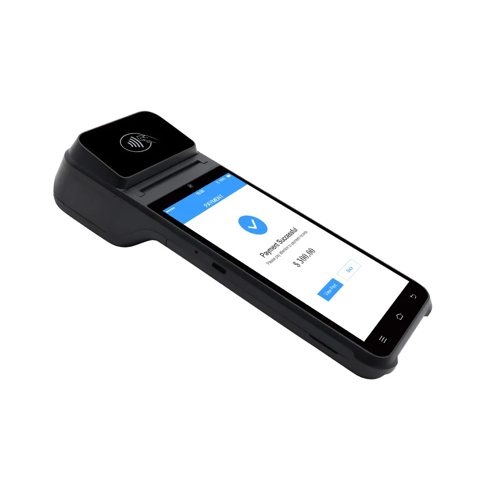 NFC android 12  handheld pos terminal Z92  5.5 inch pos terminal android,2GB+ 16GB