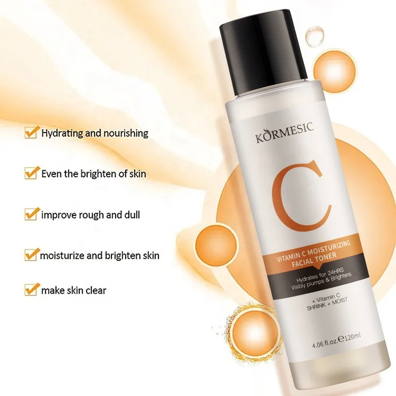 KORMESIC Hot Sales VC Facial Toner Cleansing Oil  Brightening Face Care Skin Toner