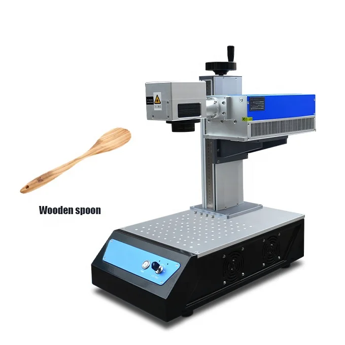 Gainlaser desktop laser marking machine plastic glass acrylic high precision mini laser engraving machine