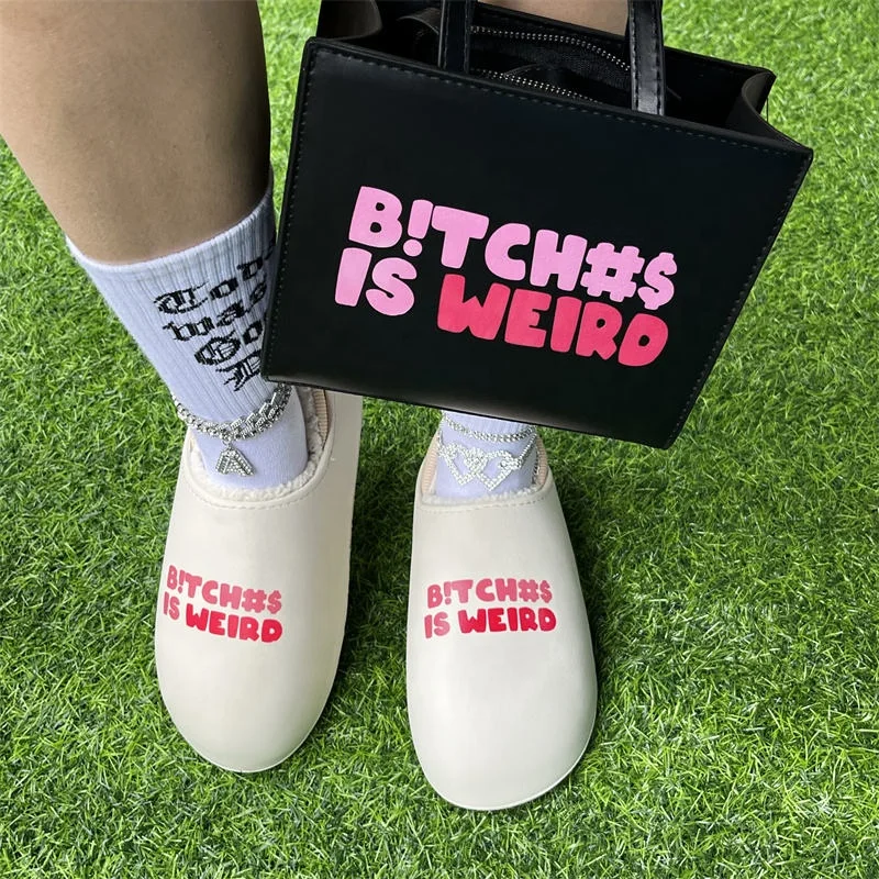 2023 Designer Hand Bags Women Handbags Ladies Shoulder Luxury Tote Bags Bitches Is Weird Purses and Shoes Sets