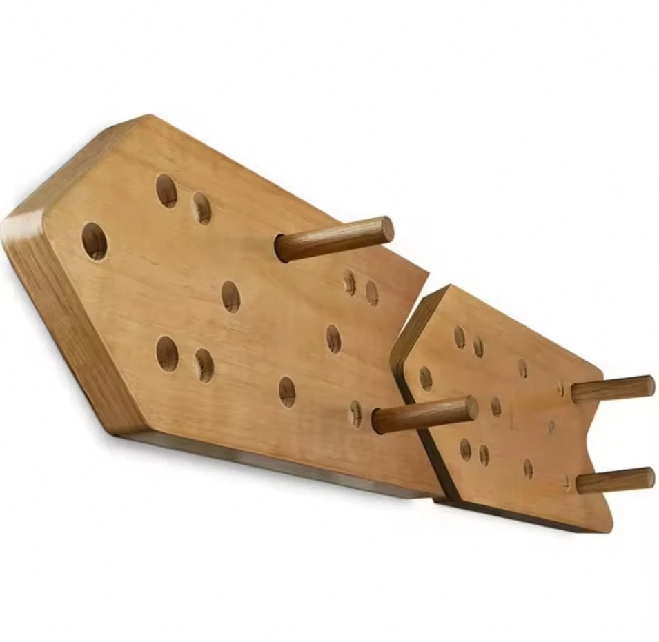 Hot selling, customizable sports wooden fingerboard for fitness, indoor climbing fingerboard