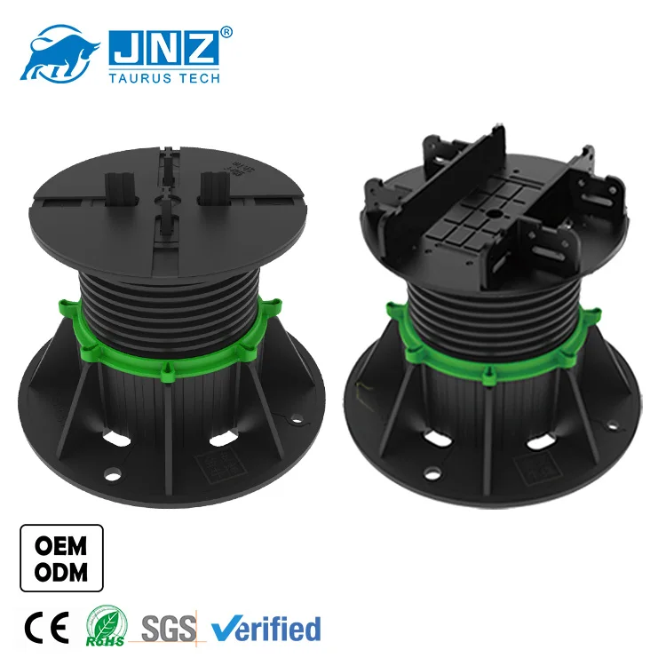 JNZ height adjustable plastic decking pedestal for joist credit deck