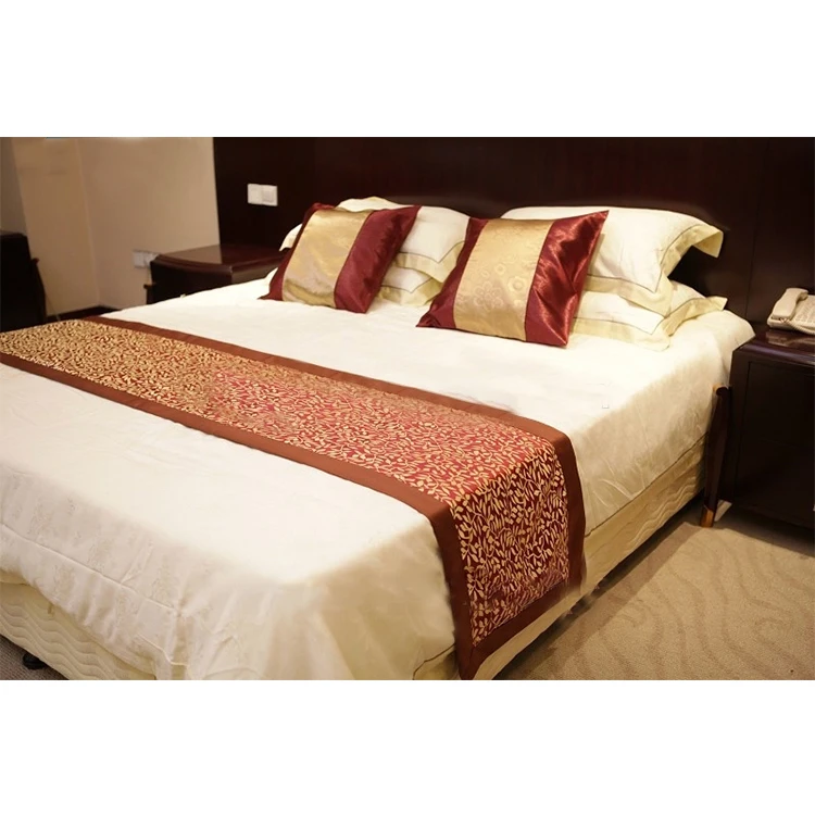 
New Fashion Bed runner of hotel linen bedspread 