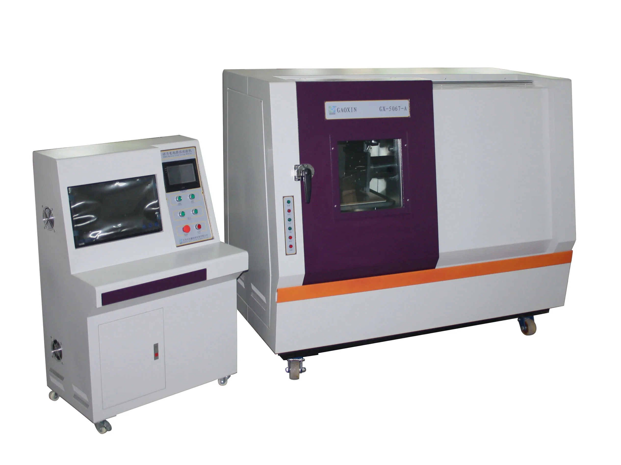 Battery Crush Testing Equipment apparatus of battery pressure test machine for power battery crush tester